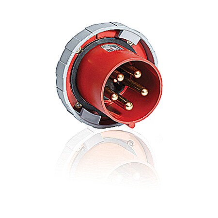 Abb IEC INLET 60A 3P4W 3PHASE 480V ABB460B7W